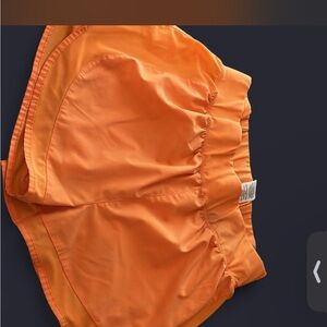 Asics Orange Women's Athletic Shorts